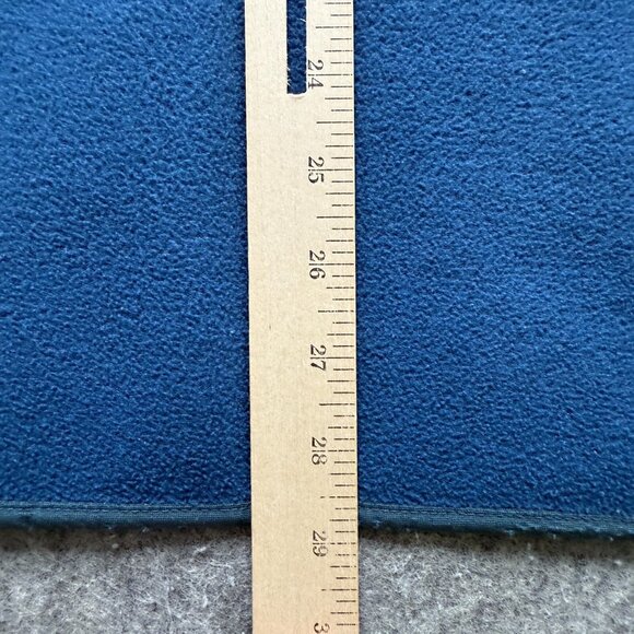 Patagonia Synchilla Marsupial Fleece 1/2 Zip Pullover Men L Blue 25737 - Picture 10 of 13